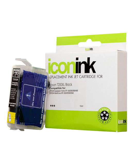 Icon Compatible Epson 200XL C13T201192 Black Ink Cartridge