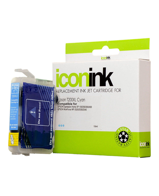 Icon Compatible Epson 200XL C13T201292 Cyan Ink Cartridge