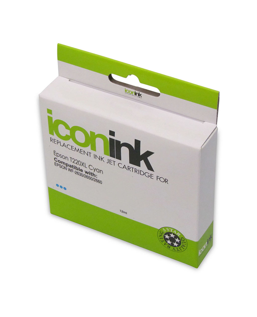Icon Compatible Epson 220XL C13T294292 Cyan Ink Cartridge