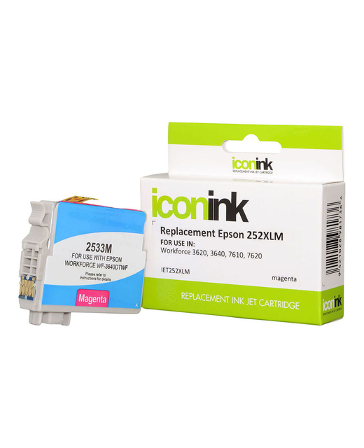 Icon Compatible Epson 252XL C13T253392 Magenta Ink Cartridge
