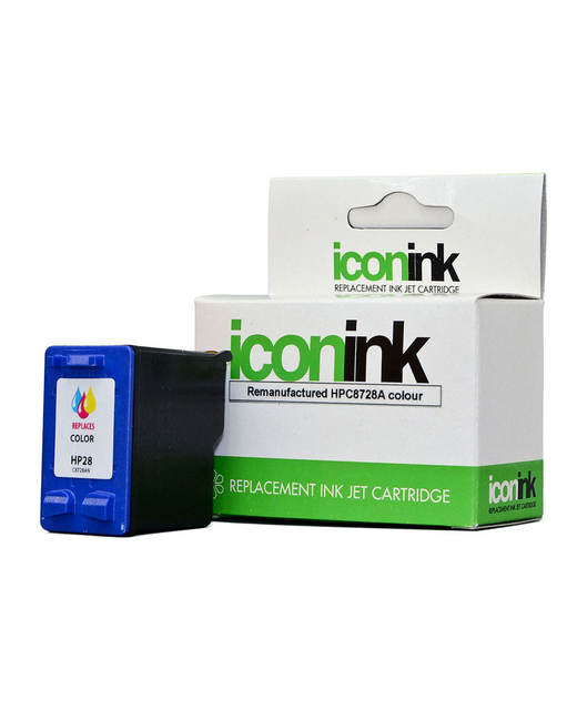 Icon Remanufactured HP 28 Colour Ink Cartridge (C8728AA)