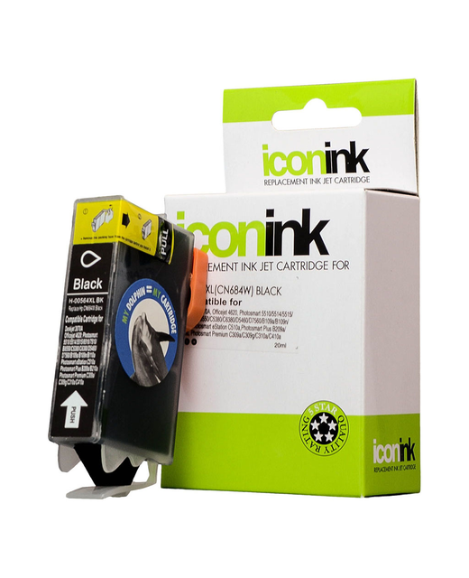 Icon Compatible HP 564 Black XL Ink Cartridge (CN684WA)