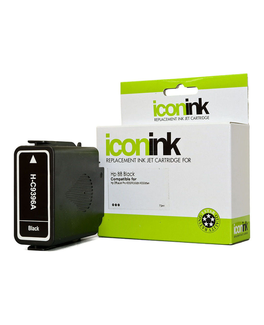 Icon Compatible HP 88 Black High Capacity Ink Cartridge (C9396A)