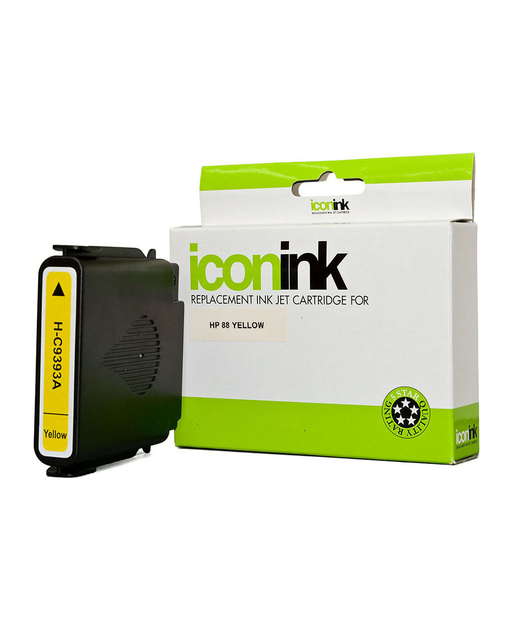 Icon Compatible HP 88 Yellow High Capacity Ink Cartridge (C9393A)