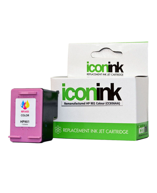 Icon Remanufactured HP 901 Colour XL Ink Cartridge (CC656A)