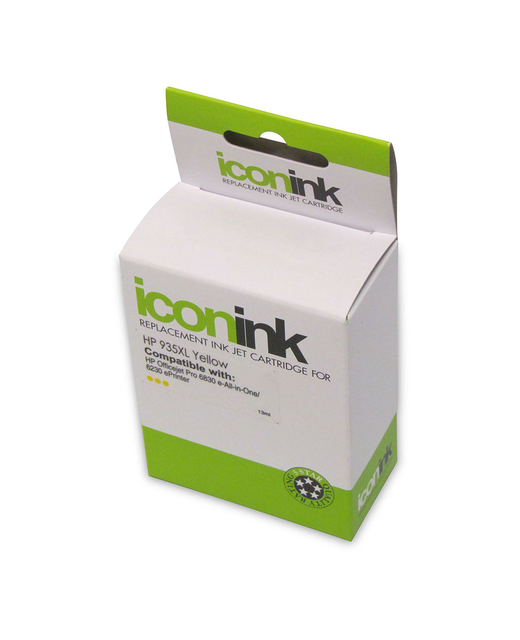Icon Compatible HP 935XL Yellow Ink Cartridge (C2P26AA)