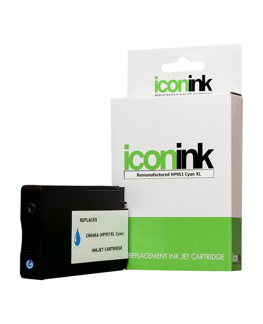Icon Compatible HP 951 XL Cyan Ink Cartridge (CN046AA)
