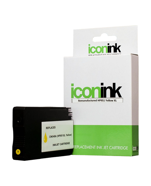 Icon Compatible HP 951 XL Yellow Ink Cartridge (CN048AA)