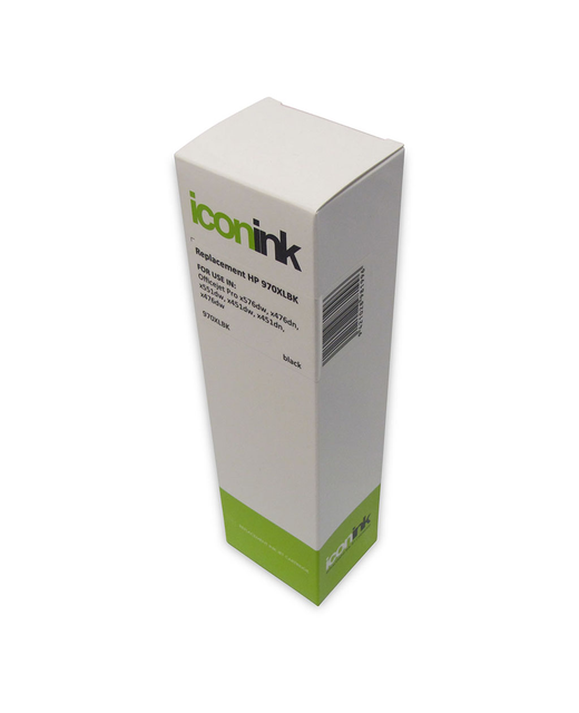 Icon Compatible HP 970 Black XL Ink Cartridge (CN625AA)