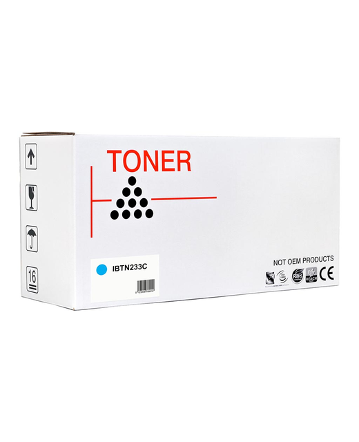 Icon Compatible Brother TN233 Cyan Toner Cartridge