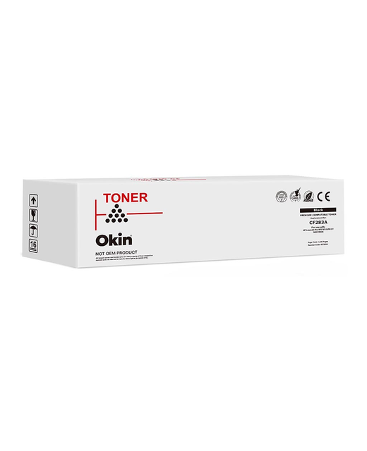 okin Compatible HP CF283A Black Toner Cartridge