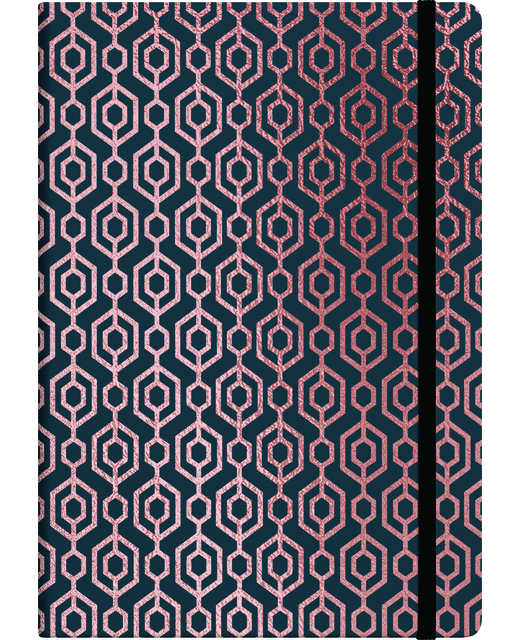 2025 Collins Journal A5 Foil Geometric