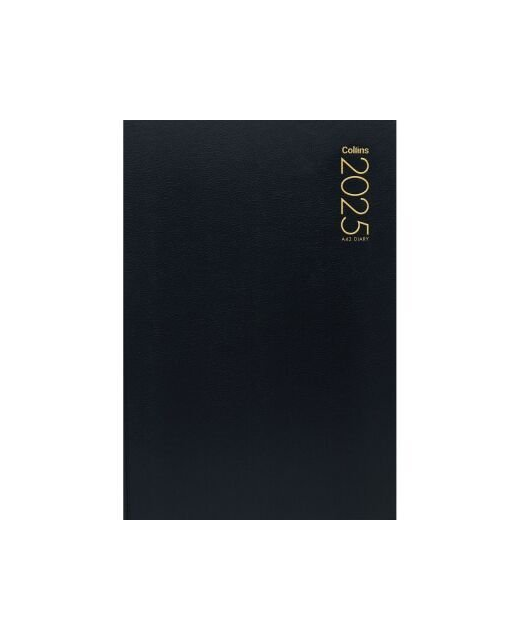 2025 Collins Diary A42 Black