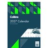 CALENDAR 2027 COLLINS A3 MONTH TO VIEW LAMINATED WIRO