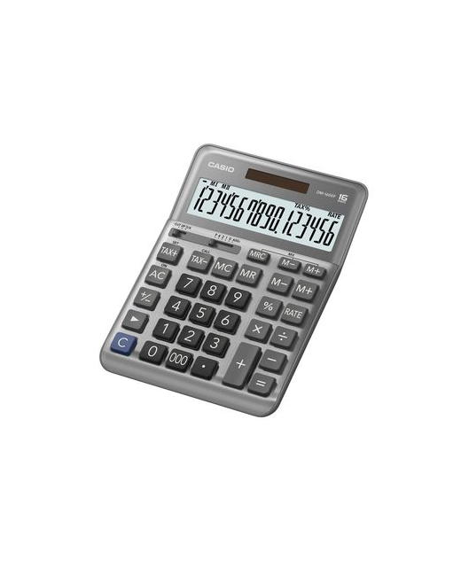 CACULATOR CASIO DESKTOP BIZ GREY DM-1600F 16 DIGIT