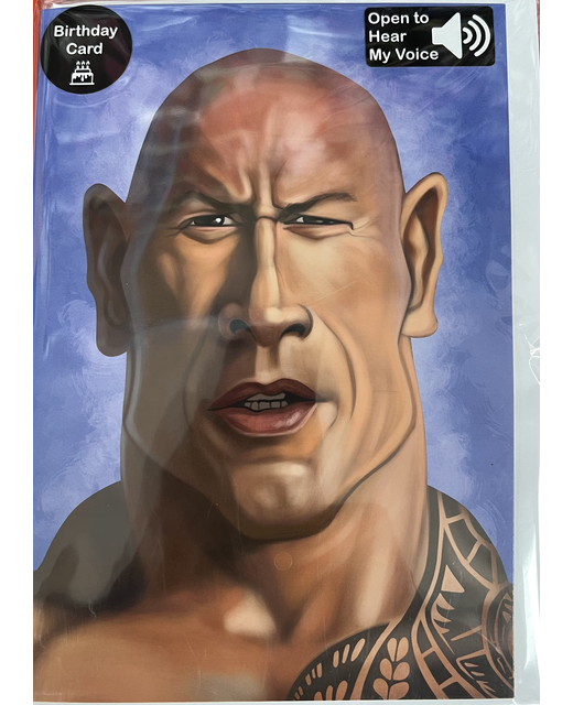 LOUDMOUTH CARDS - DWAYNE JOHNSON