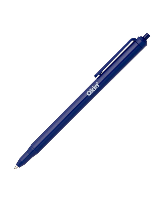 OKIN ONE PIECE BALLPOINT PEN BLUE