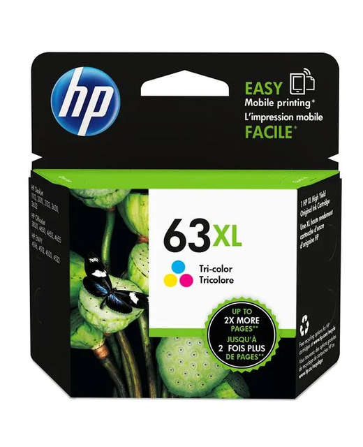 HP Ink 63XL Colour (330 Pages)