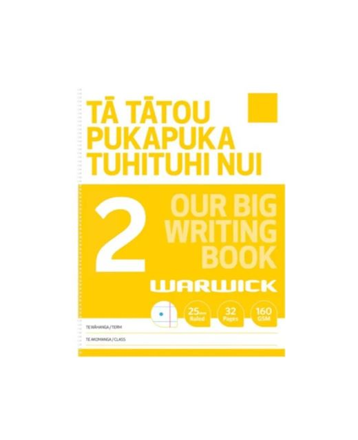 OUR BIG WRITING BOOK 2 WARWICK