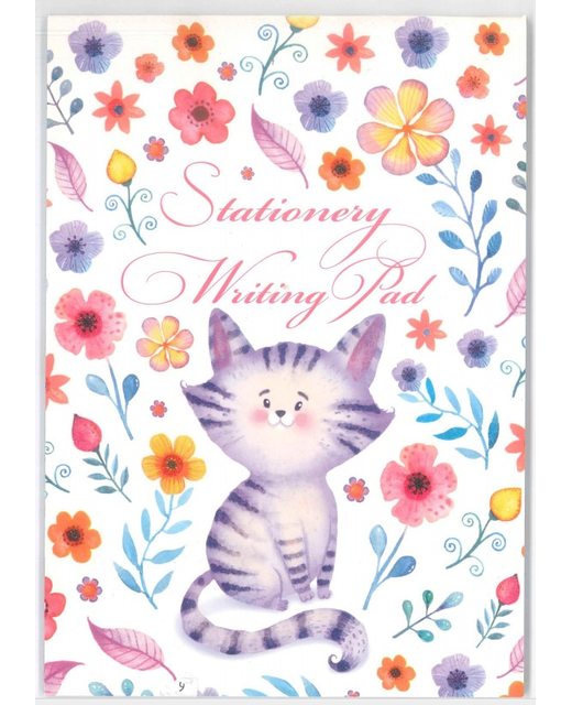 WRITING PAD - KITTY CAT KIDS