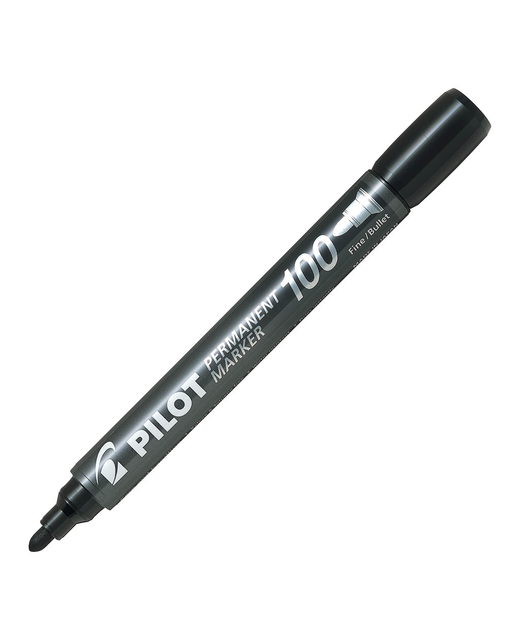 PERMANENT MARKER PILOT BULLET BLACK