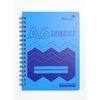 NOTEBOOK A6 POLYPROP SILVINE TWIN WIRE ASSTD COLOURS