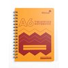 NOTEBOOK A6 POLYPROP SILVINE TWIN WIRE ASSTD COLOURS