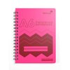 NOTEBOOK A6 POLYPROP SILVINE TWIN WIRE ASSTD COLOURS
