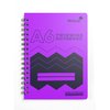 NOTEBOOK A6 POLYPROP SILVINE TWIN WIRE ASSTD COLOURS