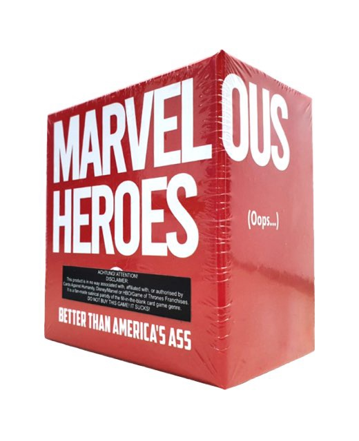 MARVELOUS HEROES CARD GAME