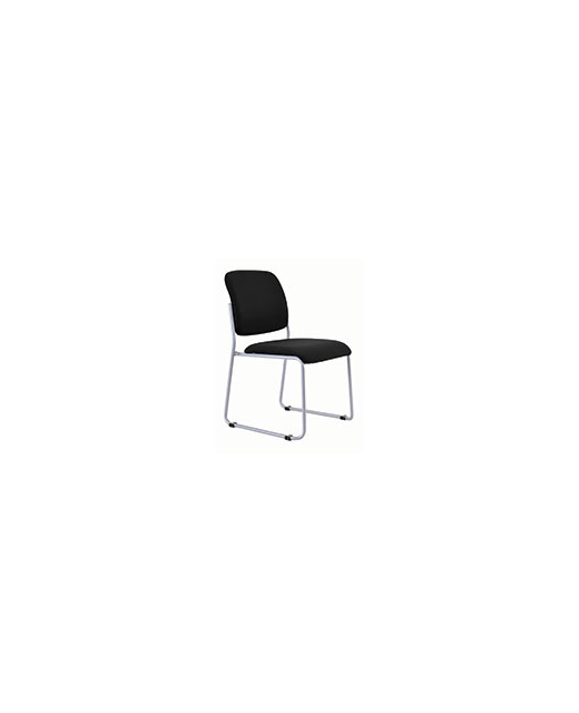 BURO MARIO VISITOR & MEETING CHAIR BLACK STACKING