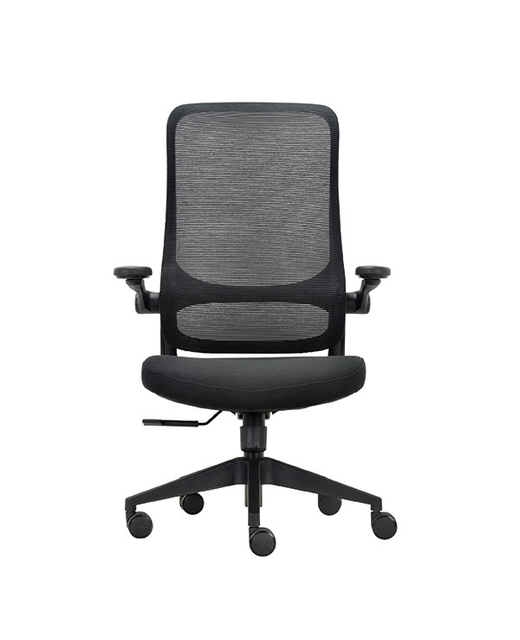 MONDO COLT ERGONOMIC CHAIR BLACK FABRIC WITH ARMS