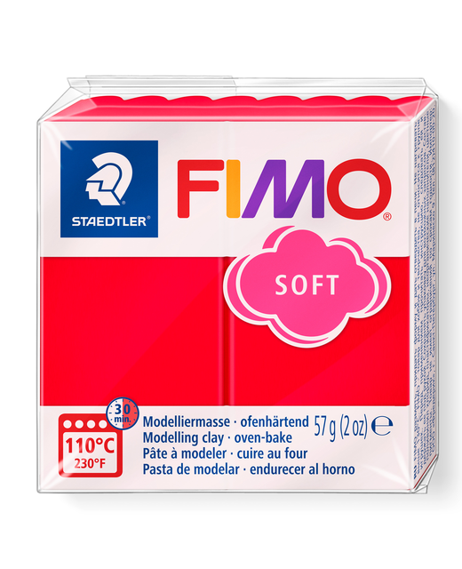 MODELLING CLAY FIMO 56G SML INDIAN RED