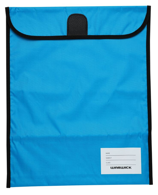 HOMEWORK BAG WARWICK EXTRA LARGE FLUORO BLUE