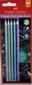 COLOURED PENCILS FABER CASTELL METALLIC 5 PACK