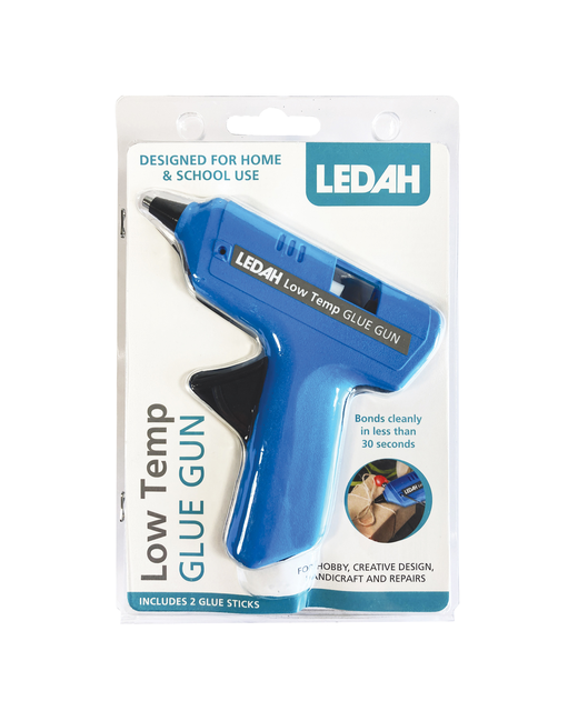  LEDAH LOW TEMP GLUE GUN 9W + 2 STICKS 