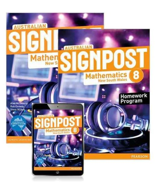 Australian Signpost Mathematics New South Wales 8 Value Pack Student Book eBook and Homework Program