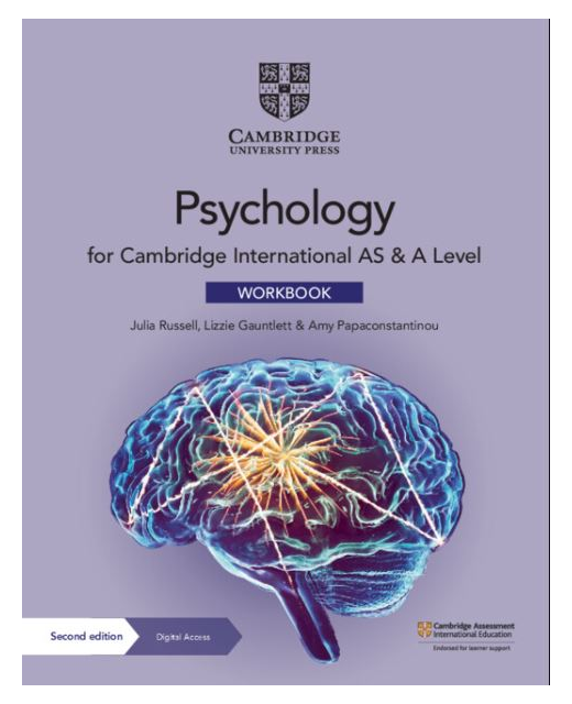 Psychology for Cambridge International AS and A Level Workbook + Digital Access 2 Years