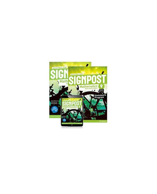 Australian Signpost Mathematics New South Wales 9 (5 1-5 2)  Value Pack  Student Book EBook and Homework Program