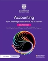 Cambridge International AS and A Level Accounting Coursebook + Digital Access 2 Years