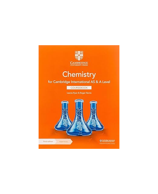 Cambridge International AS and A Level Chemistry Coursebook + Digital Access 2 Years