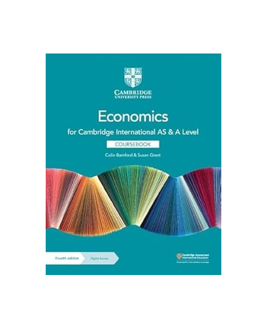 Cambridge International AS and A Level Economics Coursebook + Digital Access 2 Years