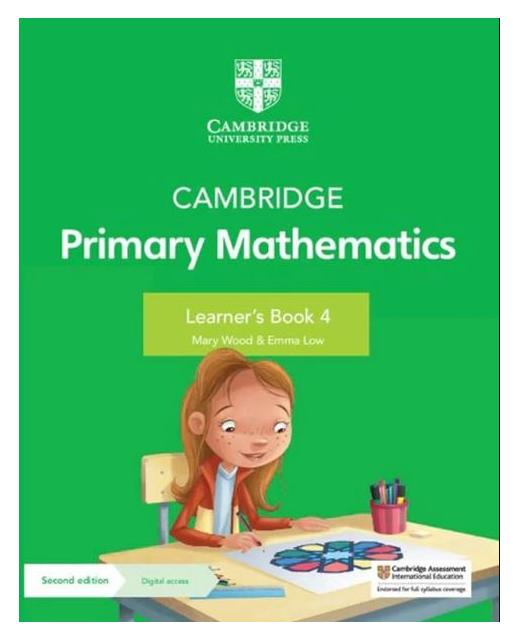 Cambridge Primary Mathematics Learner's Book 4 + Digital Access 1 Year