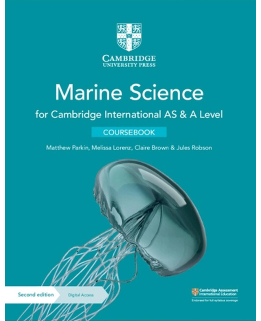 Cambridge International AS and A Level Marine Science Coursebook + Digital Access 2 Years