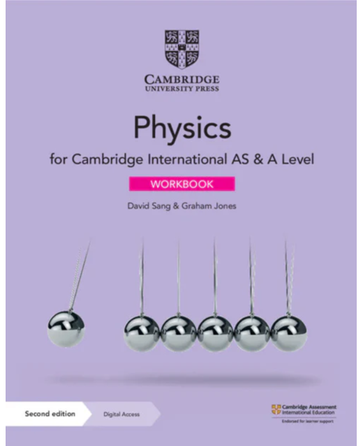 Cambridge International AS and A Level Physics Workbook + Digital Access 2 Years