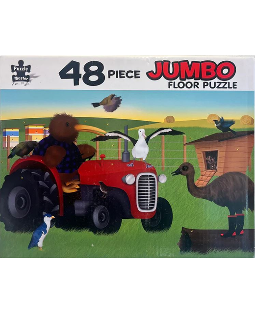 PEE WEE THE KIWI- 48 PIECE FARM ADVENTURE FLOOR PUZZLE
