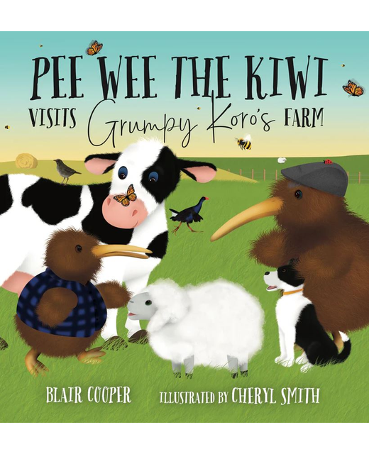 Pee Wee the Kiwi Visits Grumpy Koro's Farm
