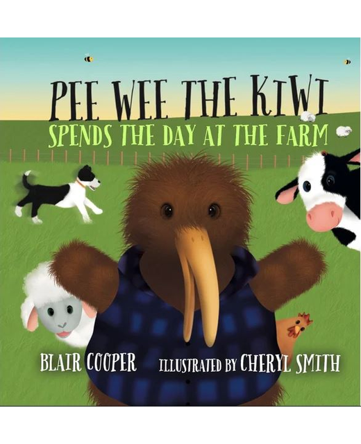 Pee Wee the Kiwi Spends the day at the Farm