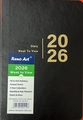 2026 DIARY A5 RENO WEEK TO VIEW SC BLACK
