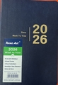 2026 DIARY A5 RENO WEEK TO VIEW SC BLUE